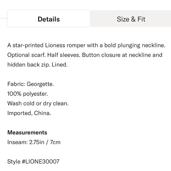 Lioness Warhol Star Print Playsuit - Picture 7 of 7